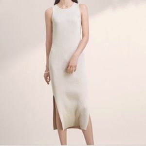 Aritzia Babaton Gabe Knit Midi Dress